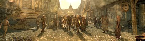 skyui mod|Crowded Streets at Skyrim Nexus .